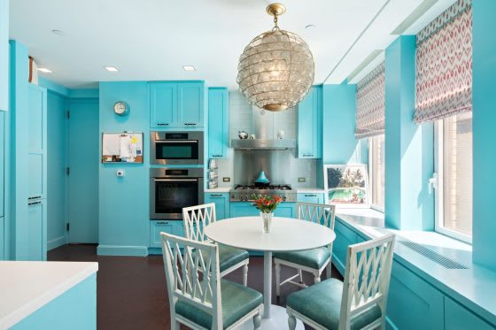 Kitchen Color | 5 Homes with Colorful Kitchen Cabinetry