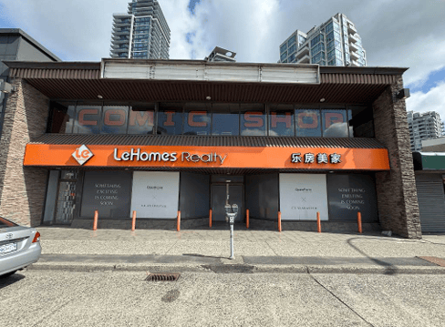 Retail Building For Lease across from Metrotown Shopping Mall