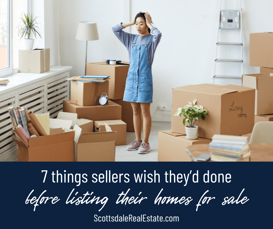 7 Things Sellers Often Wish They Had Done Before Listing