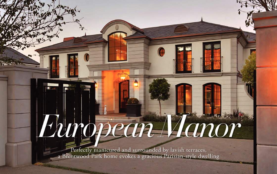 Westside Digs: European Manor 118 South Cliffwood Brentwood Park