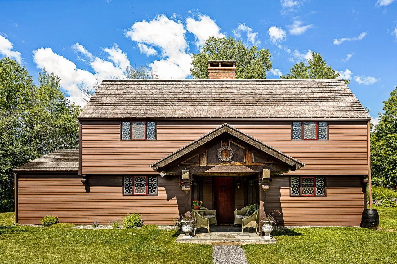 Explore this Hallowell Reproduction of Famous Colonial-Era Home