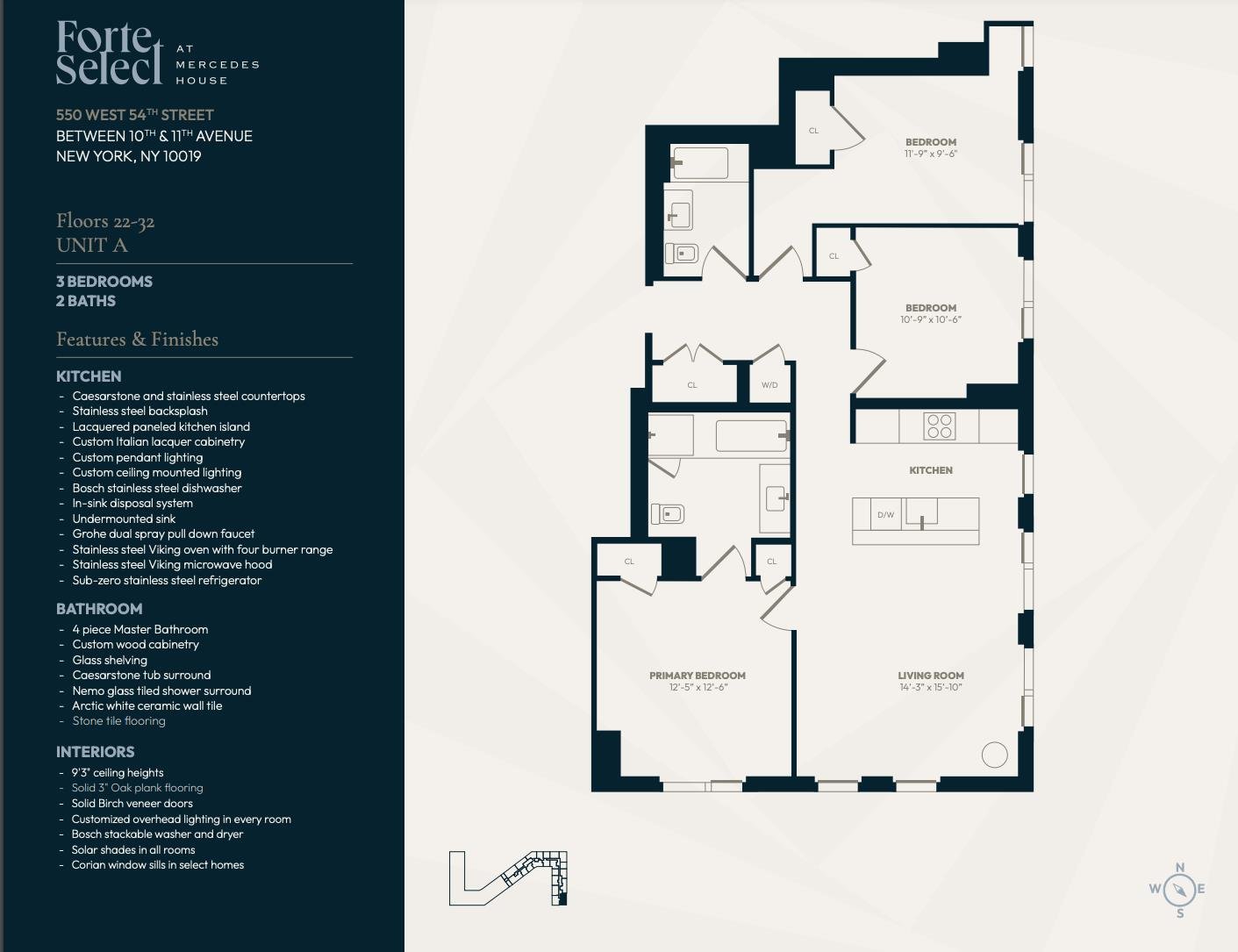 554 West 54th Street, Apt 30-A