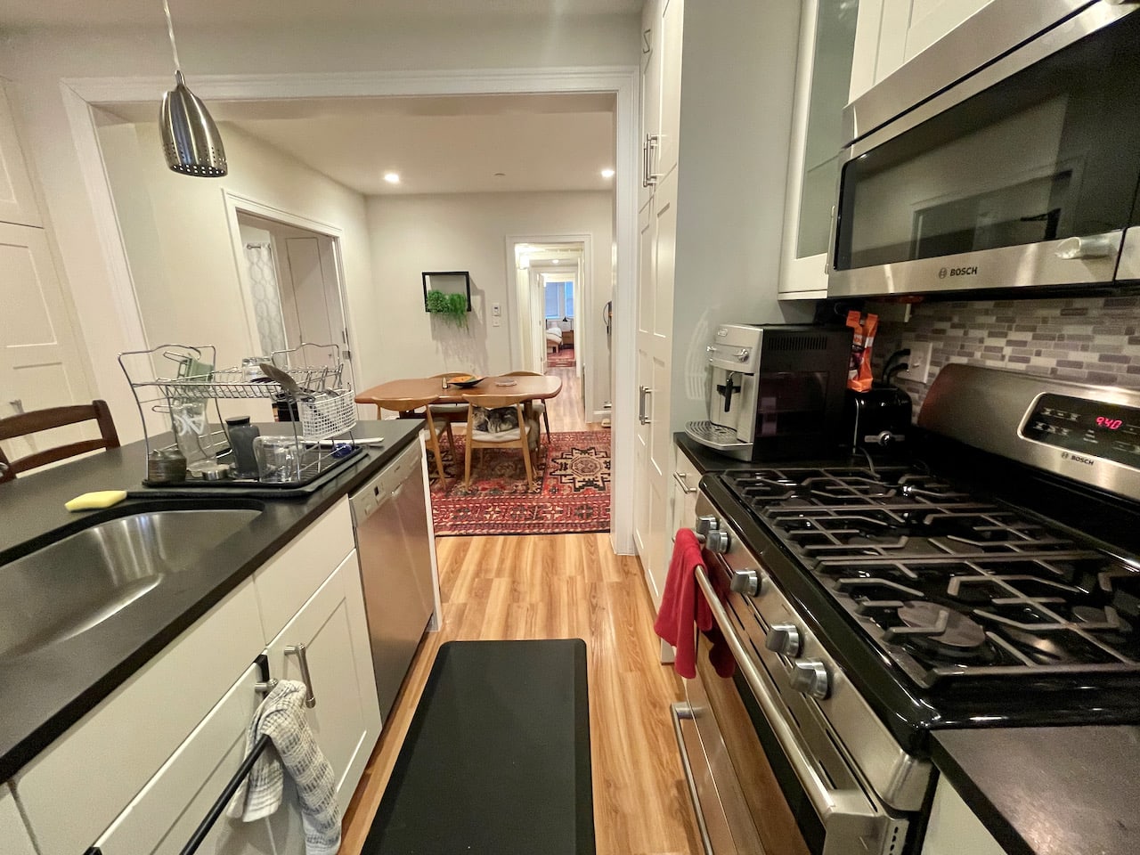 Mass Ave @ Washington - South End 2.5 Bed 2.5 Bath w. Private Patio, Laundry and Central Air! 7/1