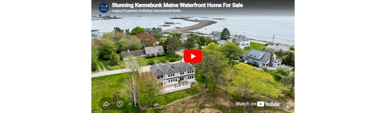 Stunning Kennebunk Maine Waterfront Home For Sale