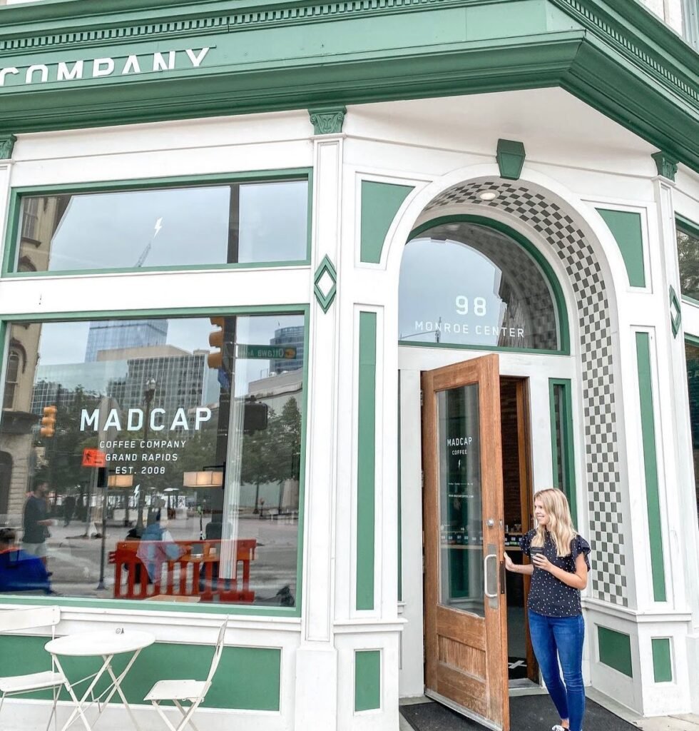 madcap coffee instagrammable. spots in grand rapids