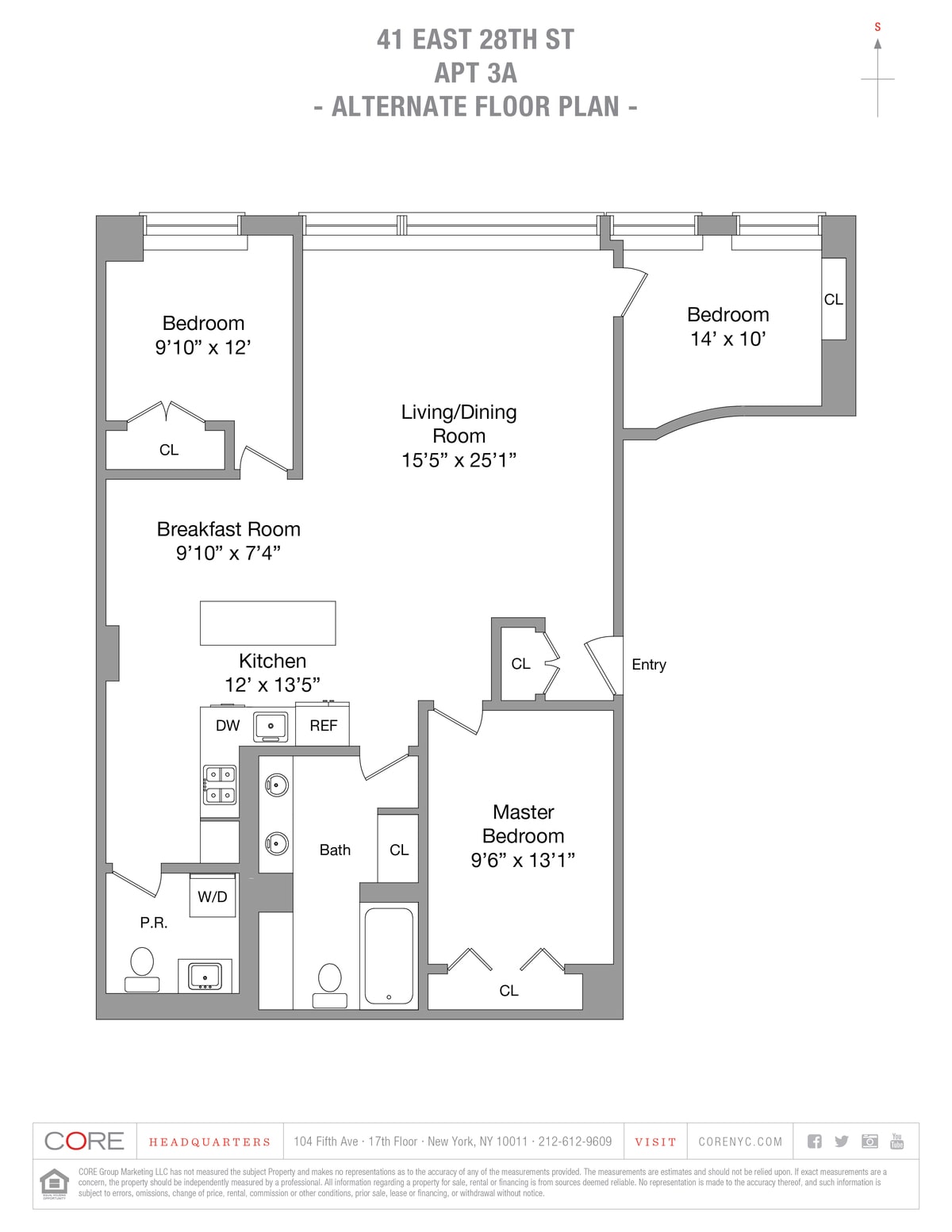 41 East 28th Street Unit: 3A