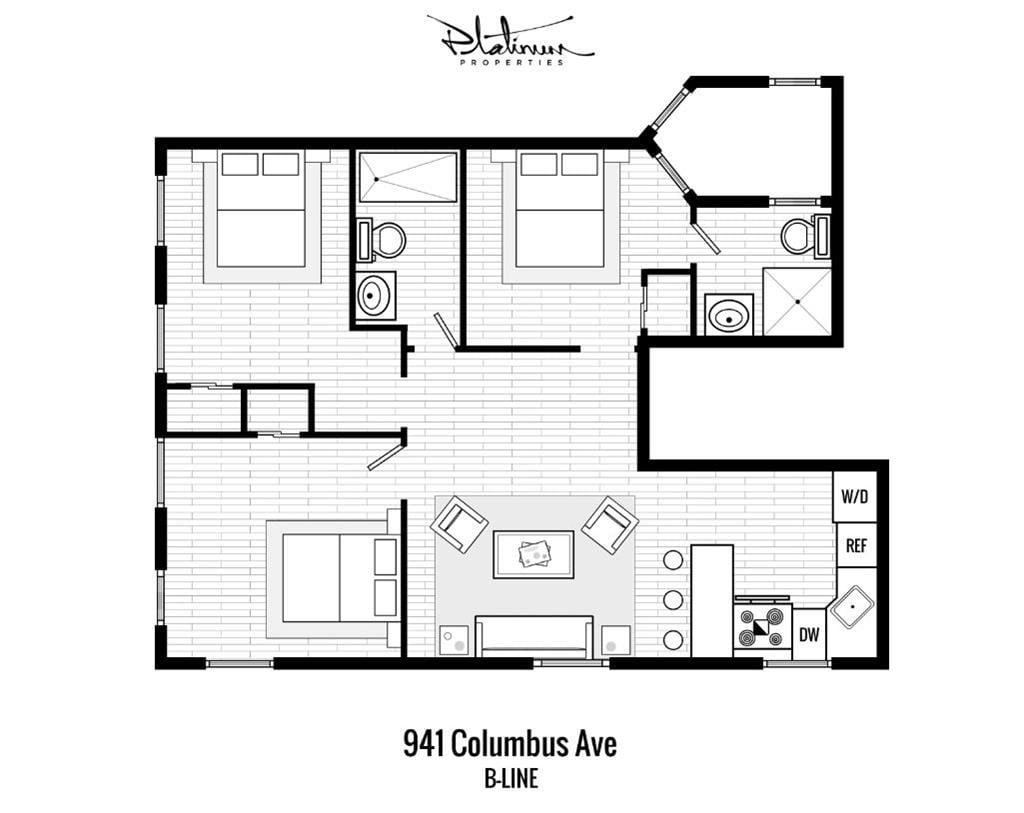 941 Columbus Avenue, Apt 4-B