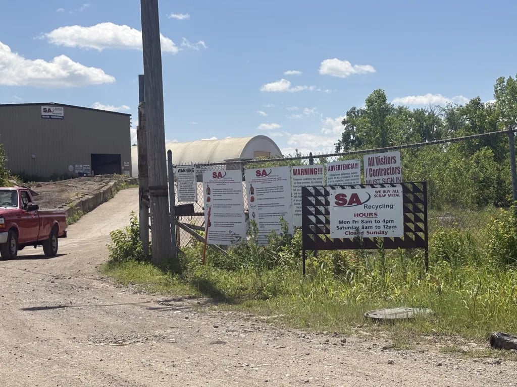 As a South City scrap recycler hums, neighbors fear the Patch is being scavenged for parts