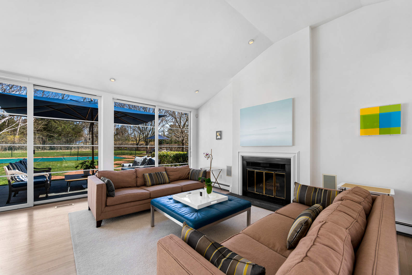 A Sleek, Updated Modern in the Heart of Hamptons Horse & Farm Country