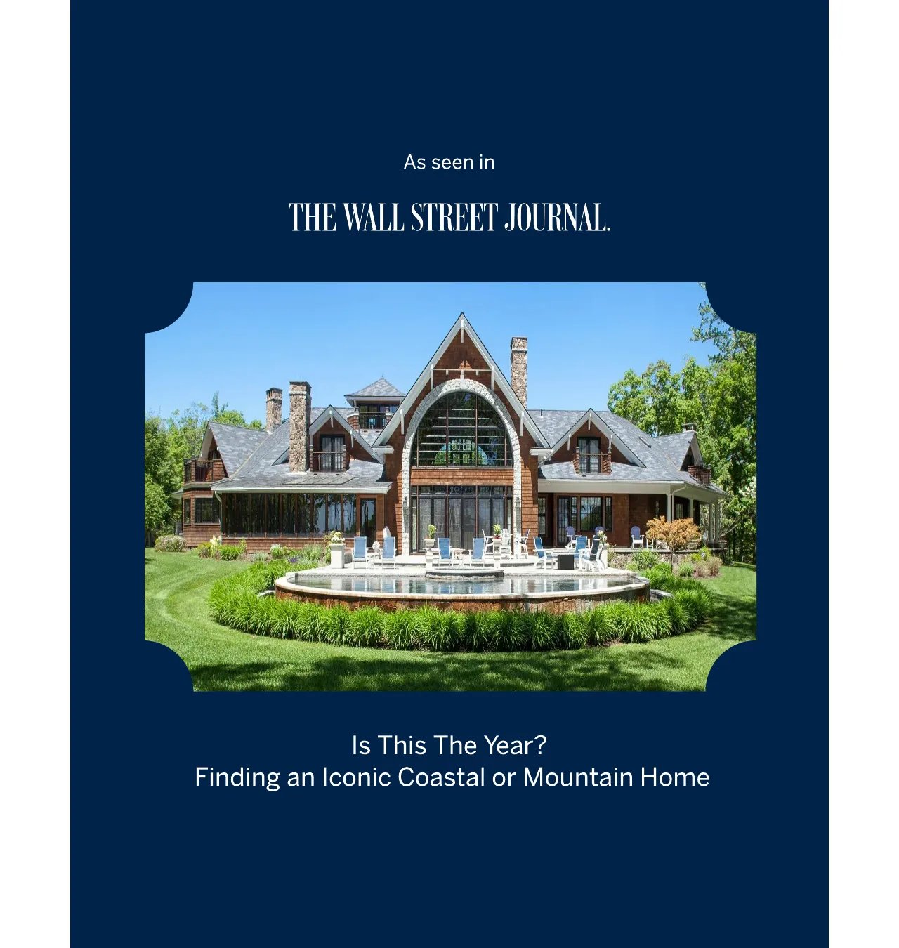 Legacy Properties Sotheby’s International Realty Featured in The Wall Street Journal