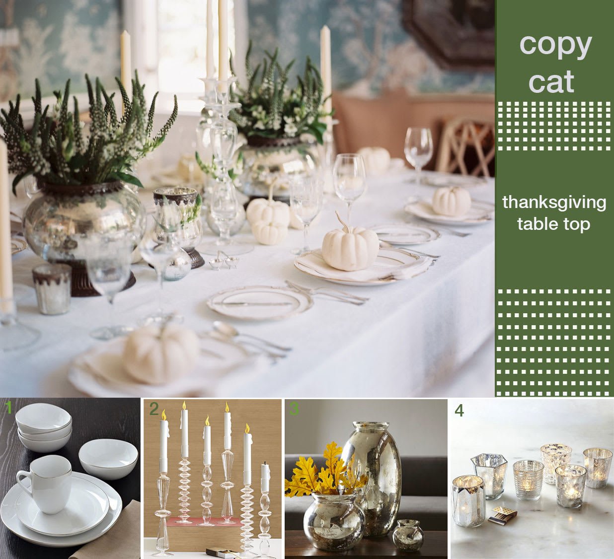 Copy Cat | Thanksgiving Table Top