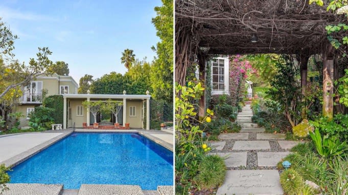 Kirk Douglas’ Longtime Beverly Hills Estate and Its ‘Walk of Fame’ Can Be Yours