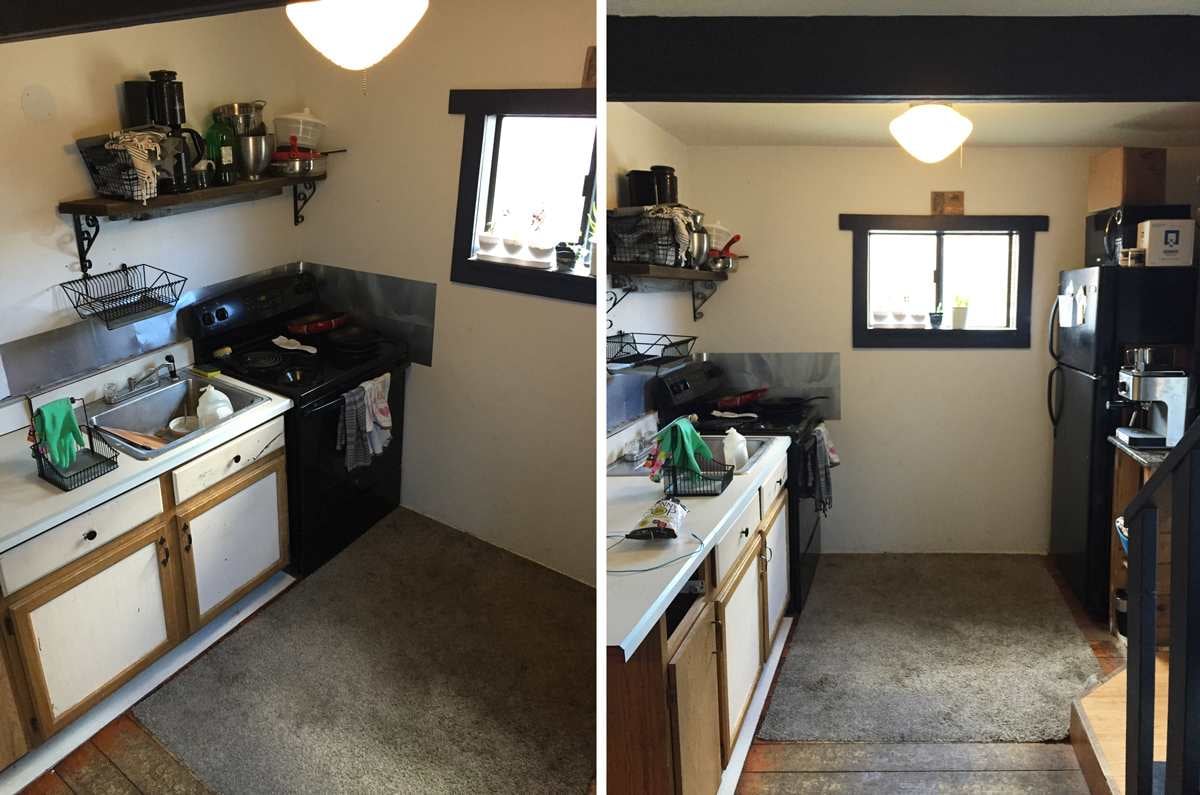 Before and After: Petite Kitchen