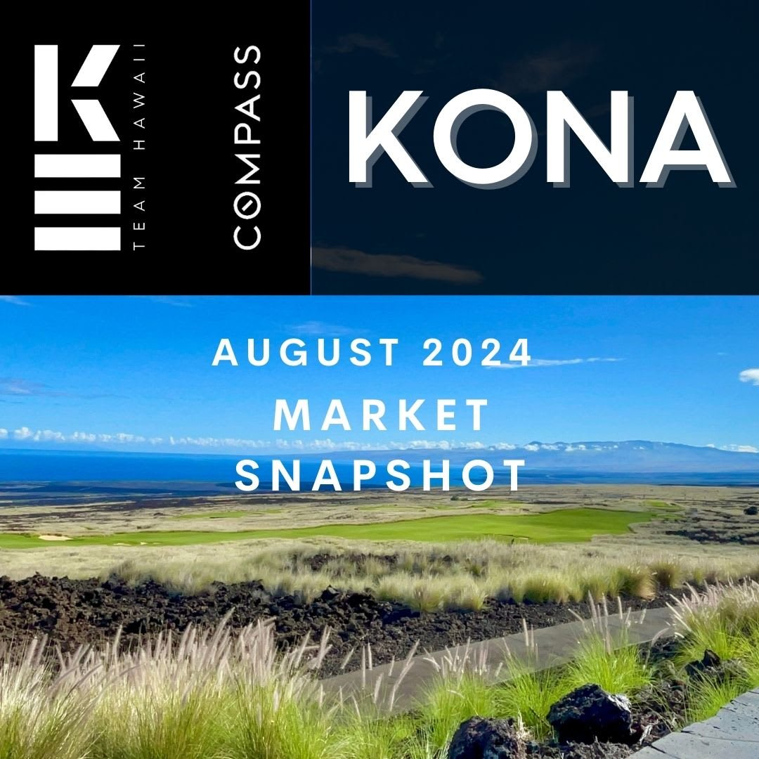 Kona Real Estate Market Update 