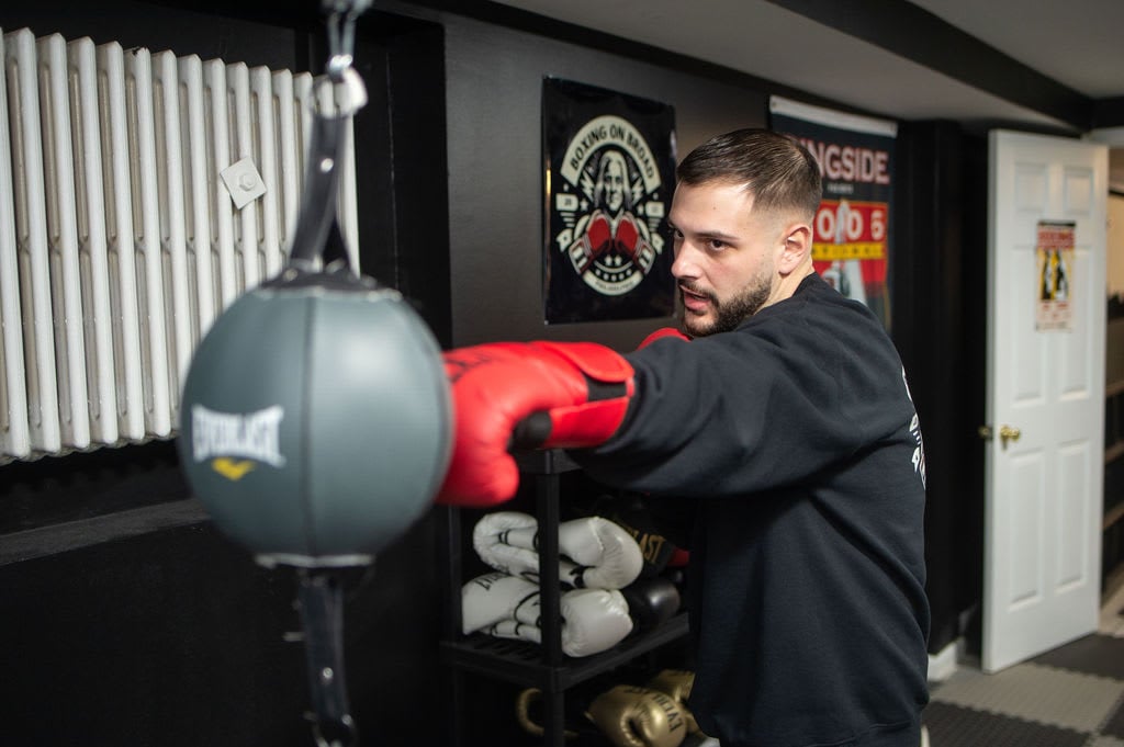 Enzo Siciliano Boxing on Broad