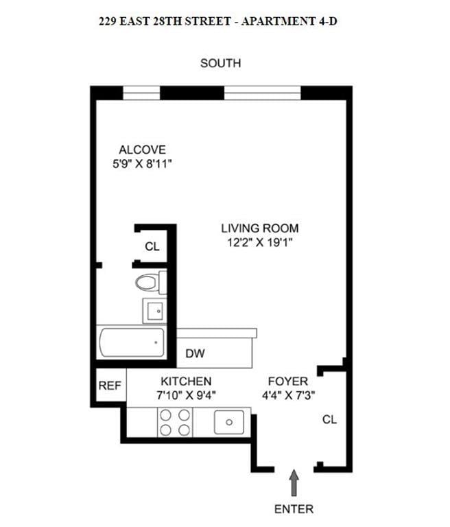 229 East 28th Street, Apt 4-D