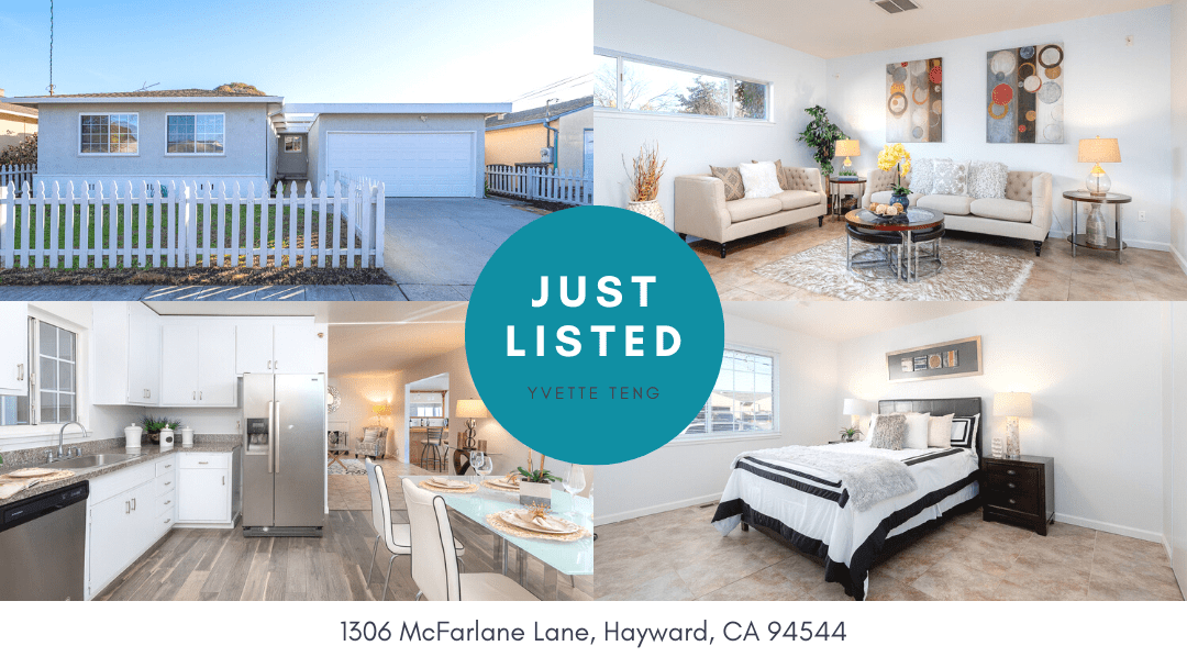 Just Listed: 1306 McFarlane Lane, Hayward, CA 94544