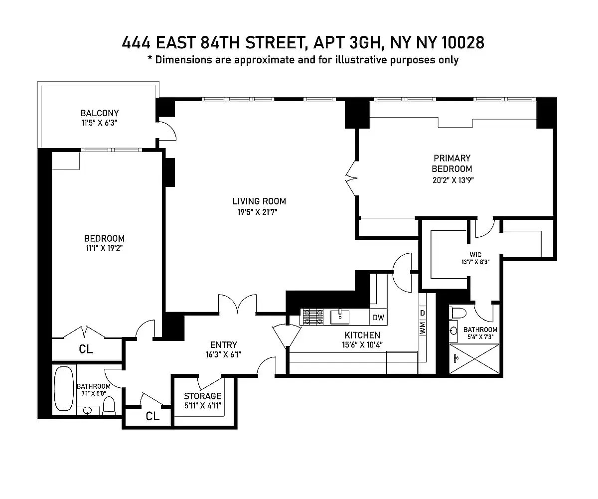 444 E 84th St #3GH, New York, NY 10028