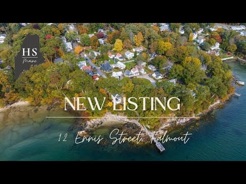 New Listing - 12 Ennis Street, Falmouth, Maine - Heather Shields Maine