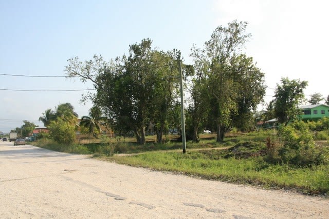 Large construction-ready residential lot in Ladyville