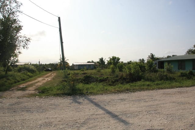 Large construction-ready residential lot in Ladyville