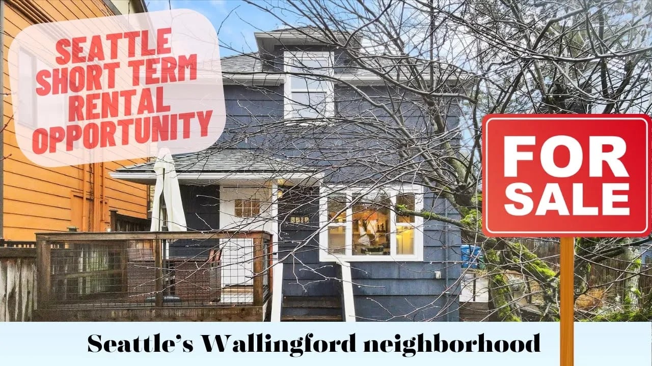 Turnkey in Seattle: Airbnb Opportunity in Wallingford! Home Tour with Optional Furniture Package