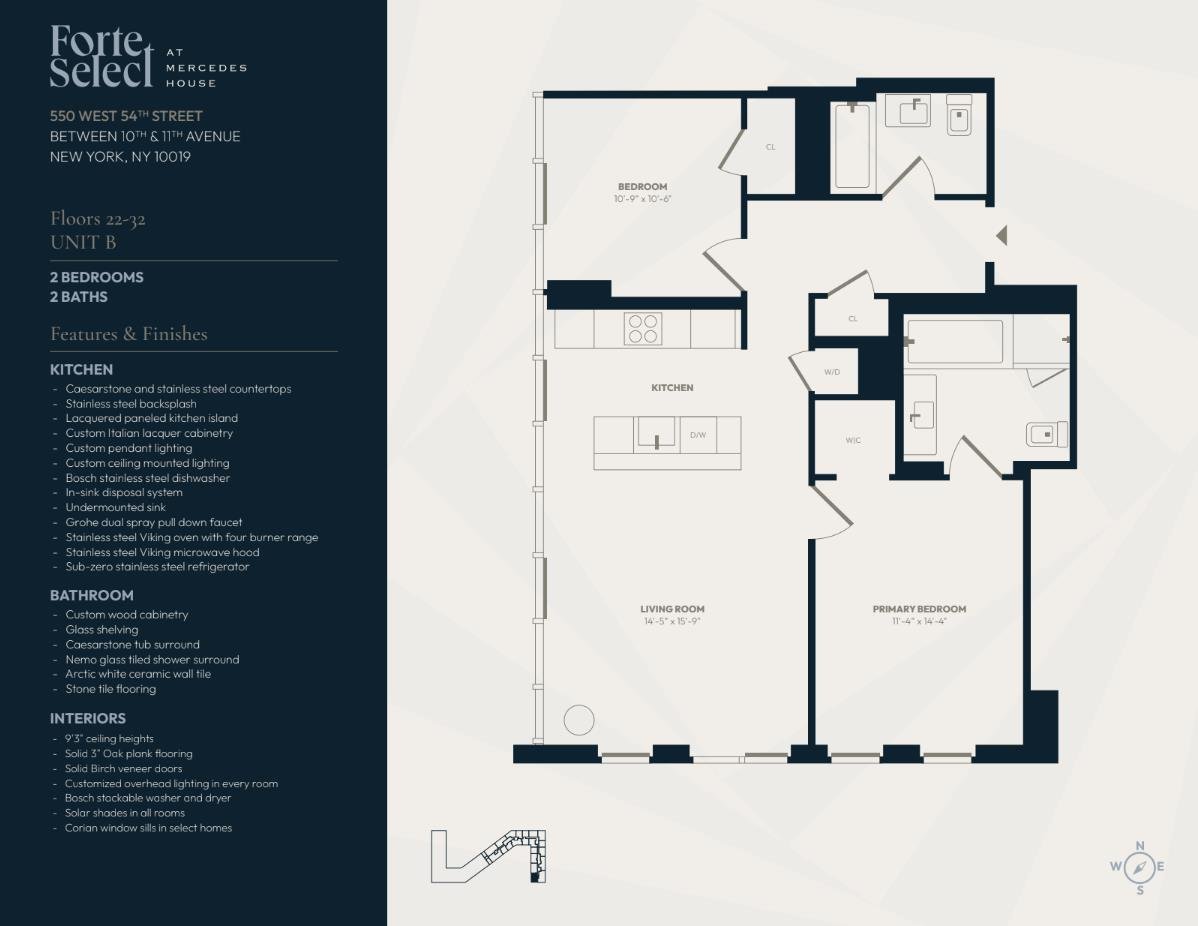 554 West 54th Street, Apt 25-B