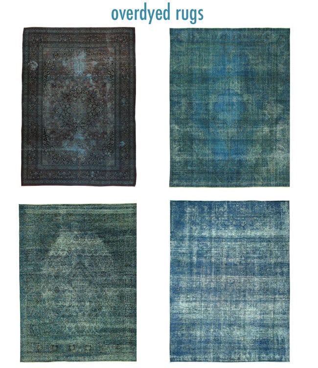 Overdyed Rugs