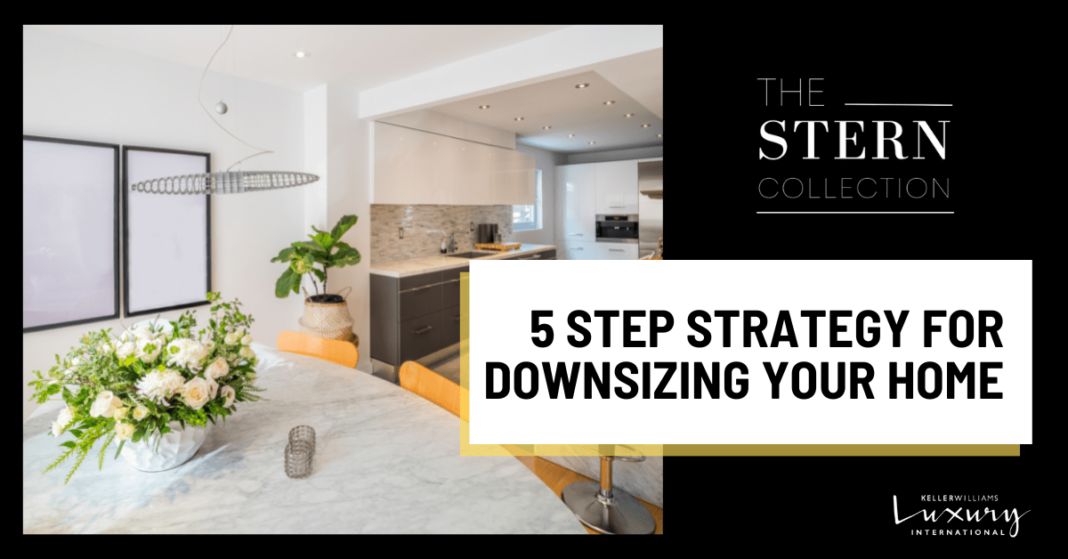 5 Step Strategy for Downsizing Your Home