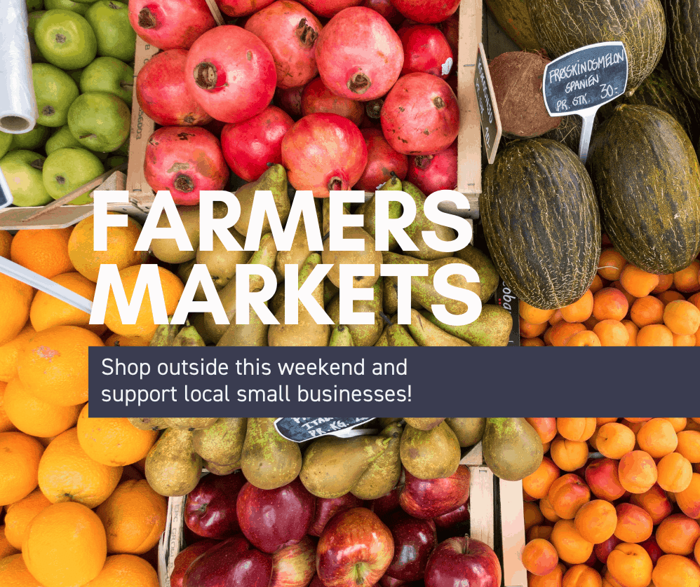 Shop Local at Farmers Markets