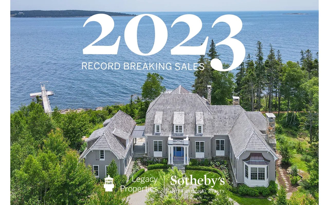 Legacy Properties Sotheby’s International Realty Ranks #1 in Maine for All Waterfront Property Sales in 2023