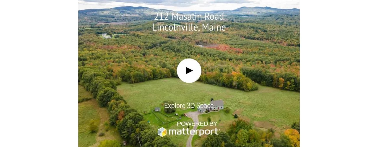 This Week’s New Maine Homes For Sale With Matterport 3D Virtual Tours