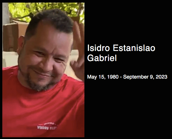 Isidro Sr. - A True Story for September 2023