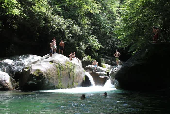 Asheville Summer Bucket List: Midnight Hole Falls