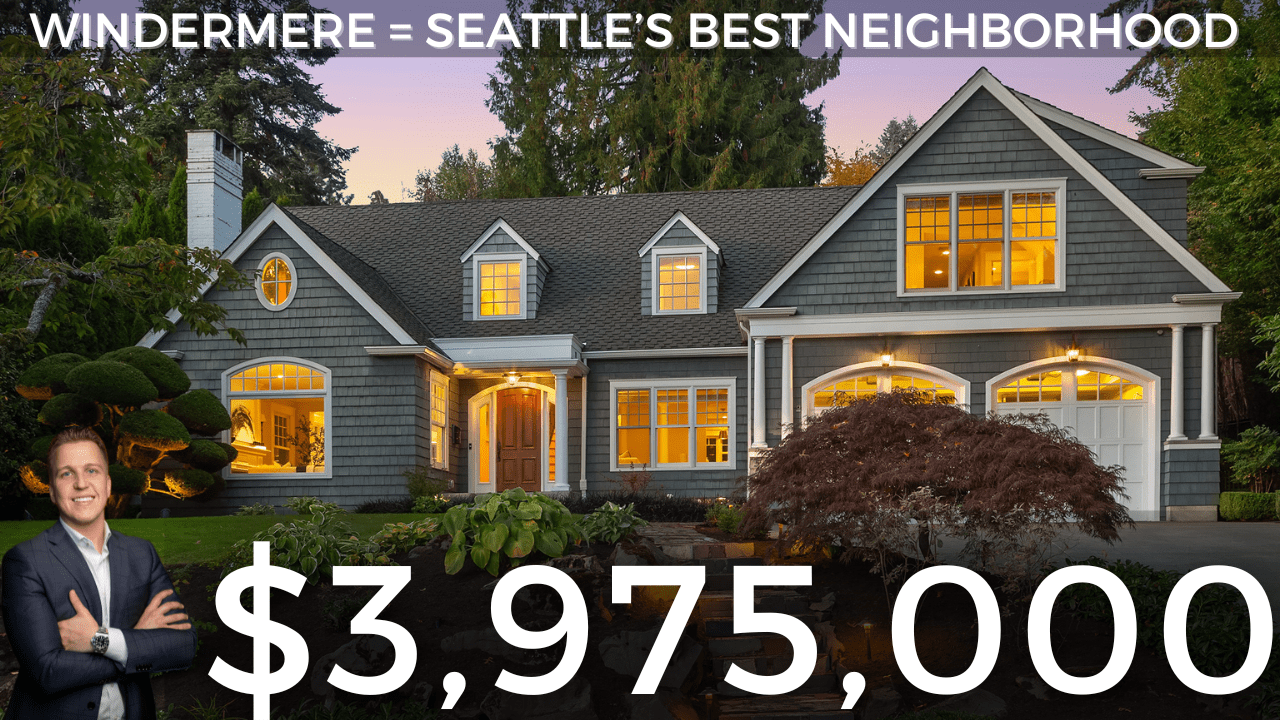 Discover Seattle's Top Neighborhood: Windermere! Don't Miss This Unique Opportunity