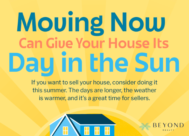 Moving Now Can Give Your House Its Day in the Sun [INFOGRAPHIC]
