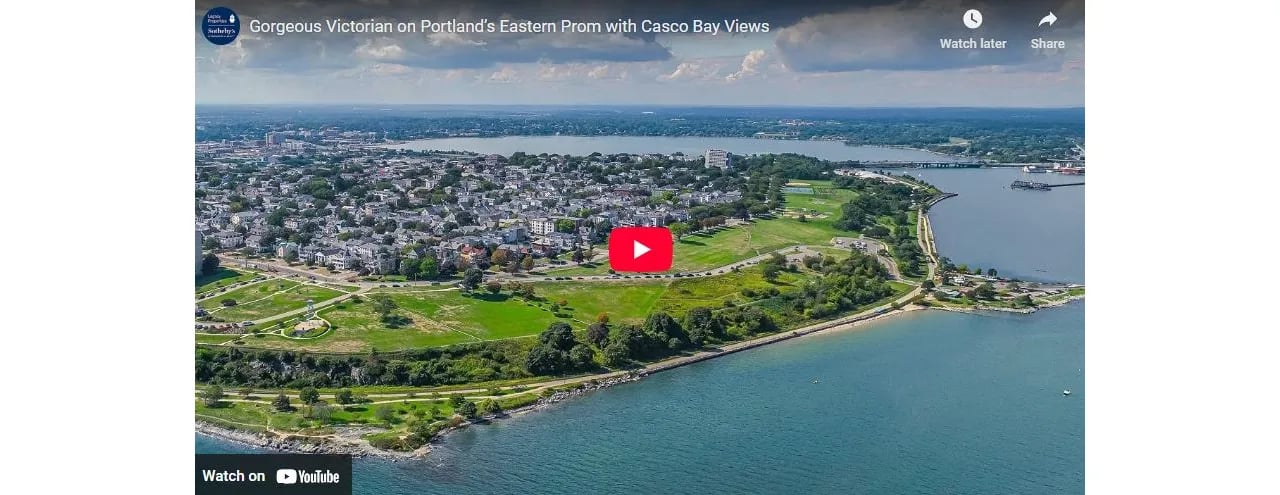 Gorgeous Victorian on Portland’s Eastern Prom with Casco Bay Views