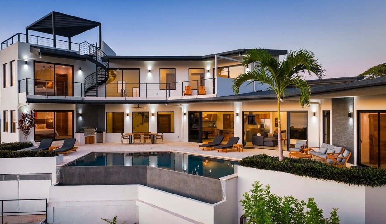 Modern Coastal Ocean View Villa, Flamingo, Guanacaste
