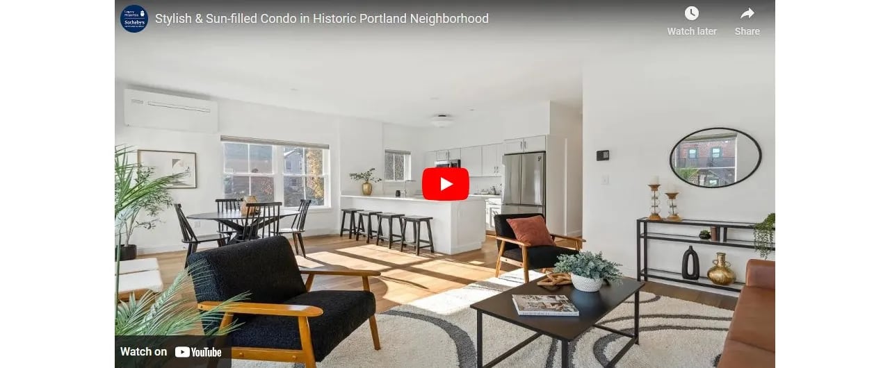 Video of The Week: Stylish & Sun-filled Condo in Historic Portland Neighborhood