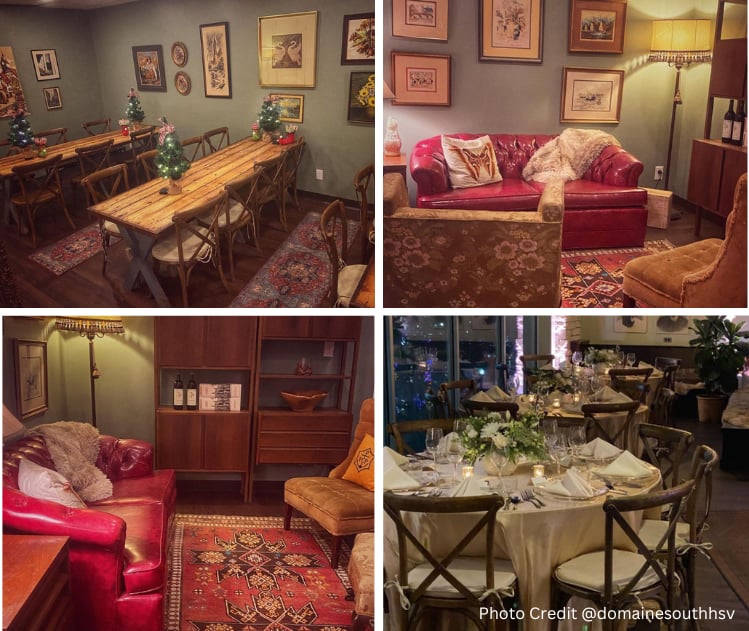 Make Reservations for Domaine South