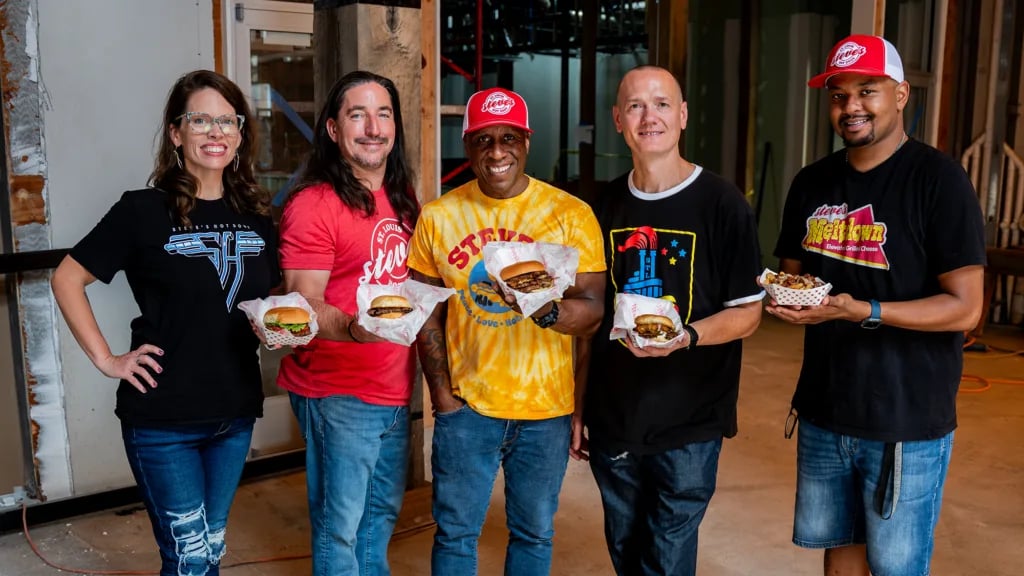 Steve’s Smash, a burger and fries joint, will debut at Wash Ave Food Hall 