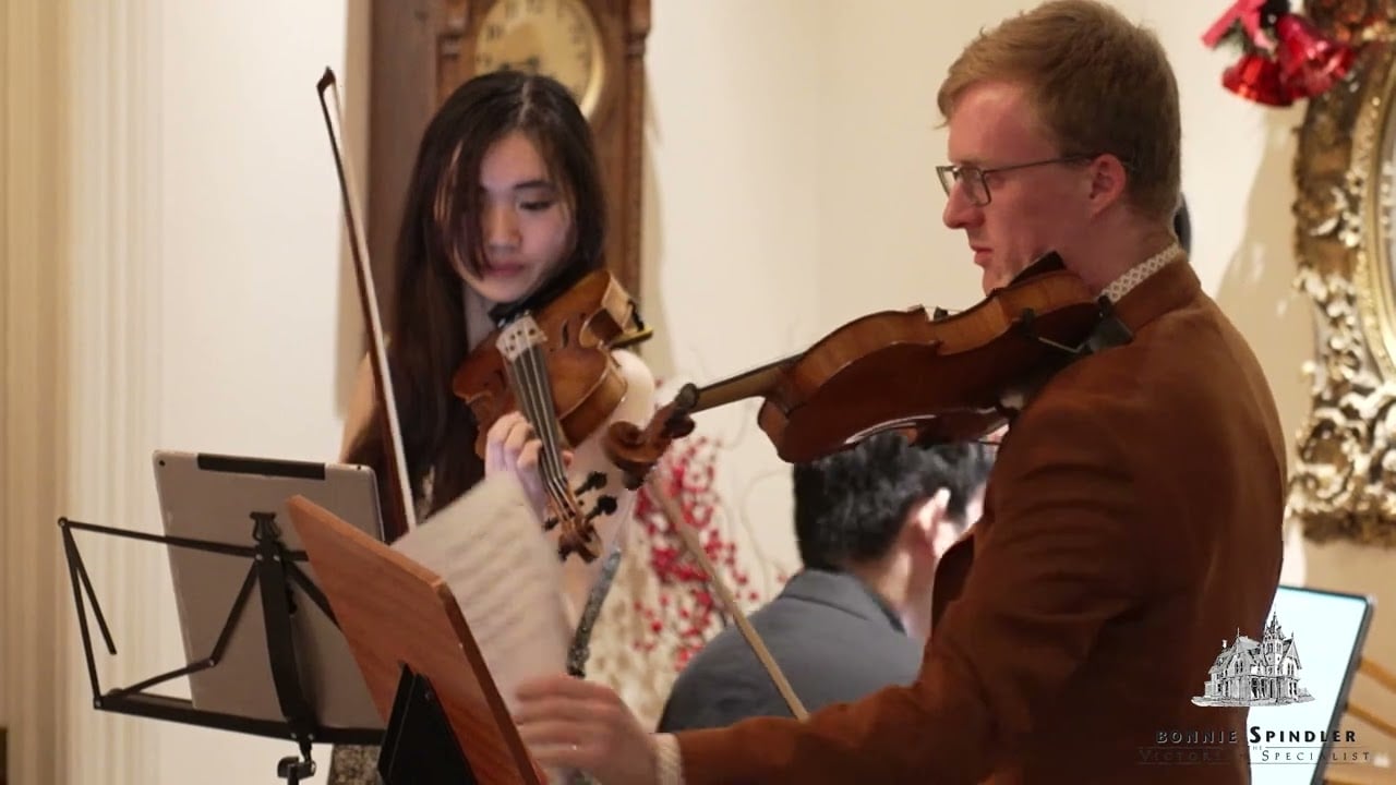 Postcard Row House, New Year Concert, Bonnie Spindler, The Victorian Specialist