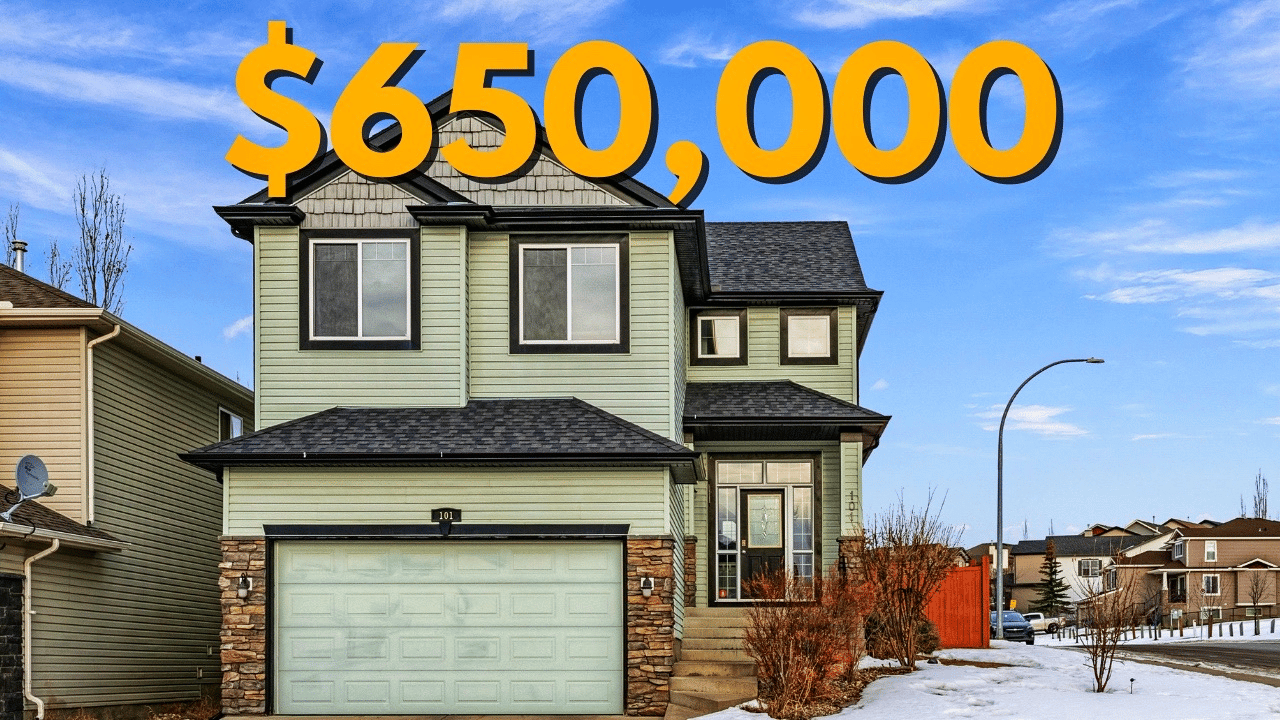 Tour This $650,000 FAMILY HOME in Calgary's Rocky Ridge!