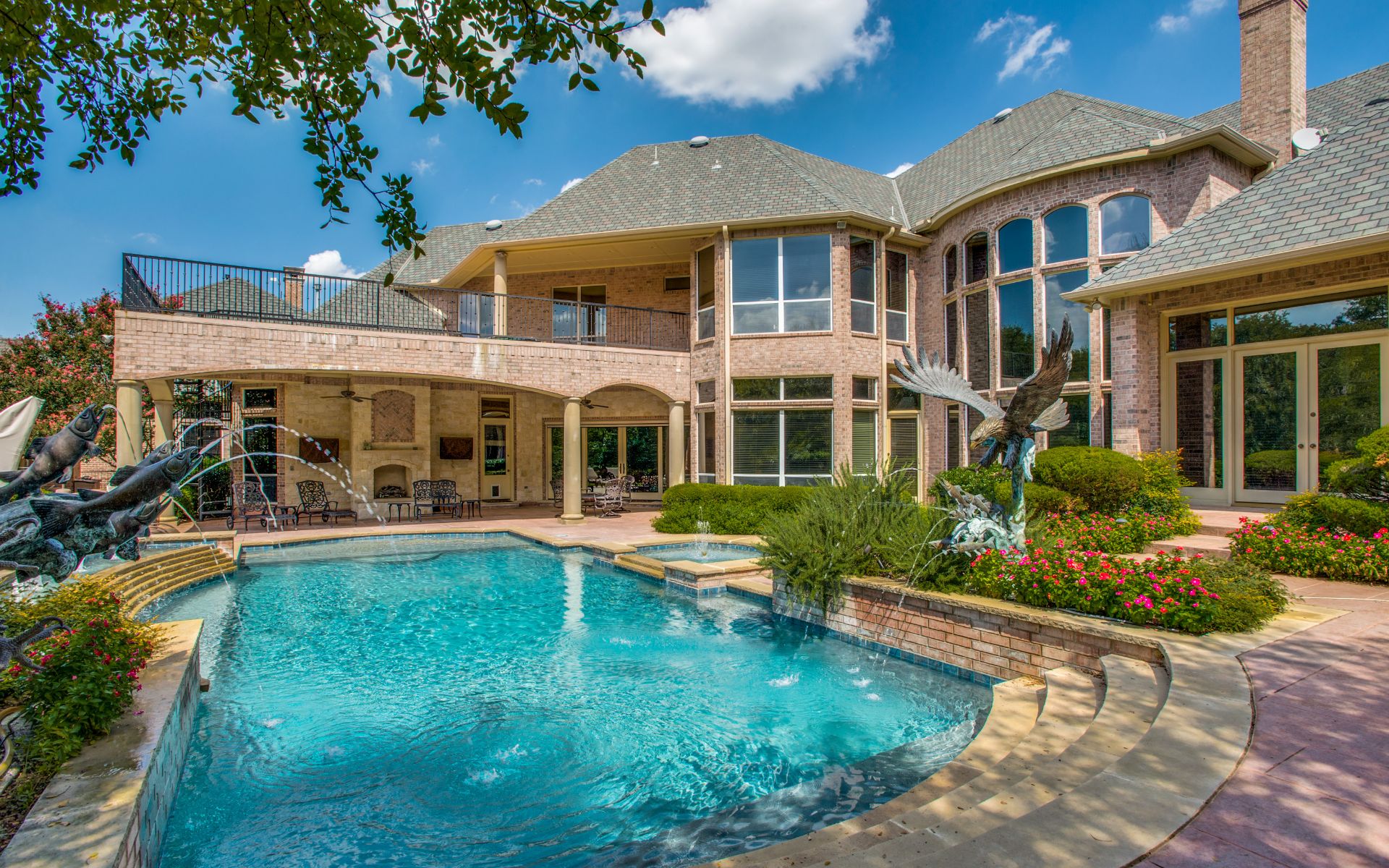 Starwood Estate Home on Coveted Creek Lot!