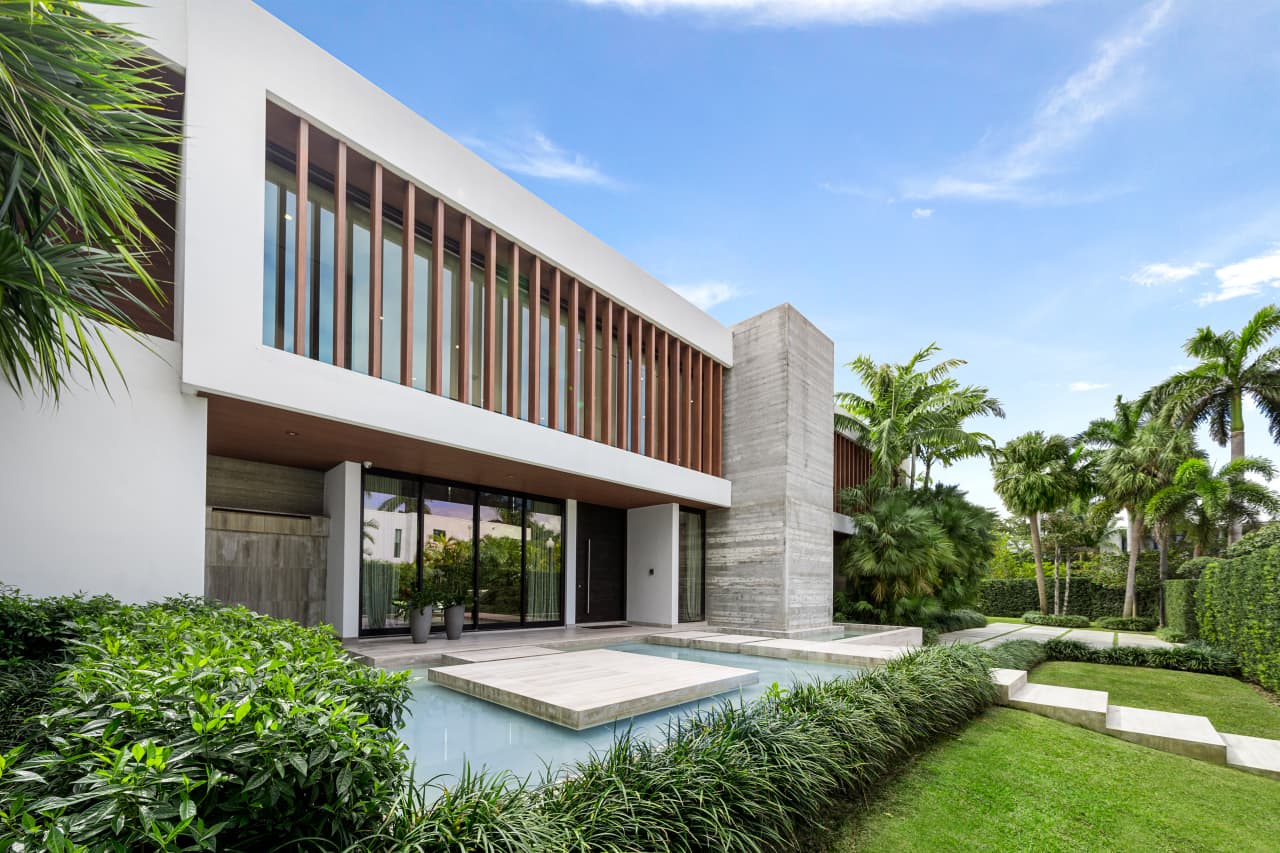 Modern Luxury in Bay Harbor Islands: 9737 W Broadview Dr