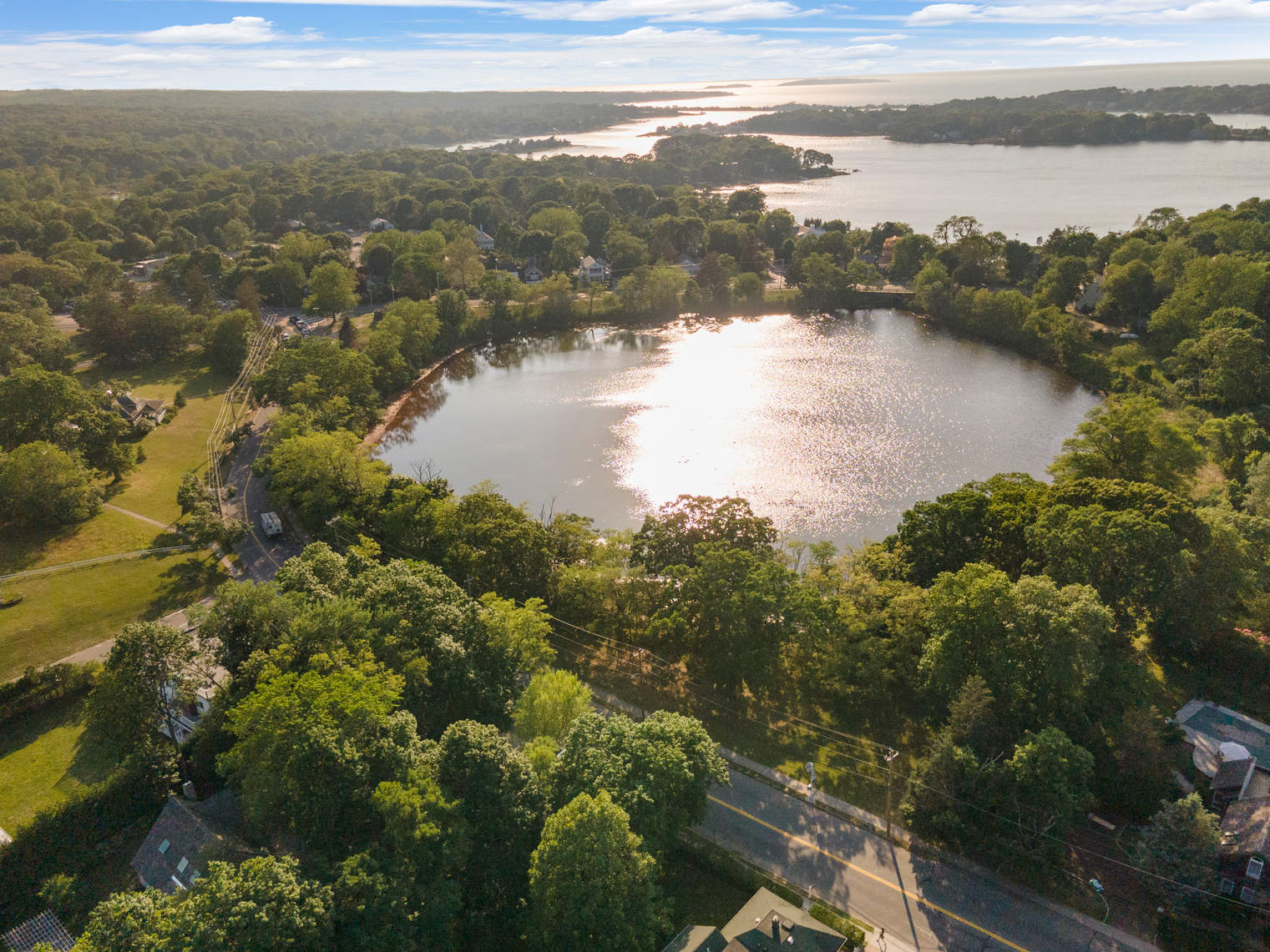 Picture Perfect Sag Harbor Village Cottage with Serene Water Views