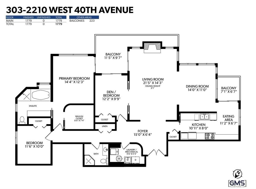303-2210 W 40th Ave