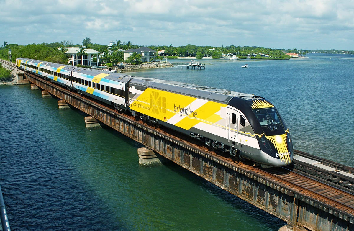 The Brightline High-Speed Train - Connecting all of Florida!