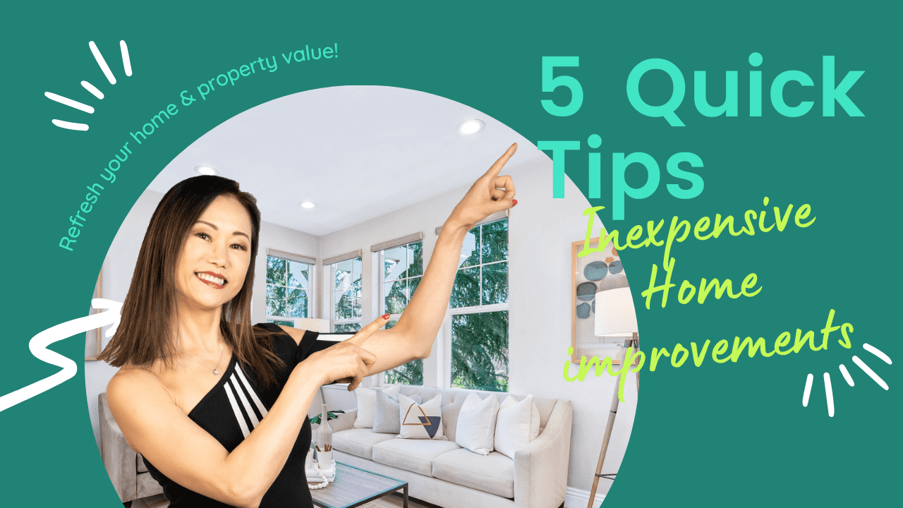 5 quick tips – Inexpensive home improvements
