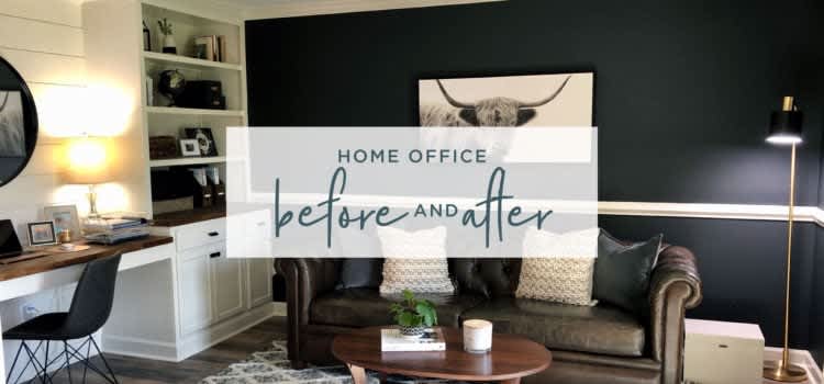 Before & After: Home Office